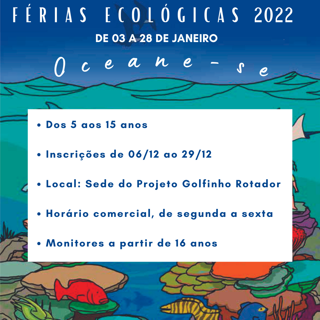 Semana do Meio Ambiente 2020 - Projeto Golfinho Rotador